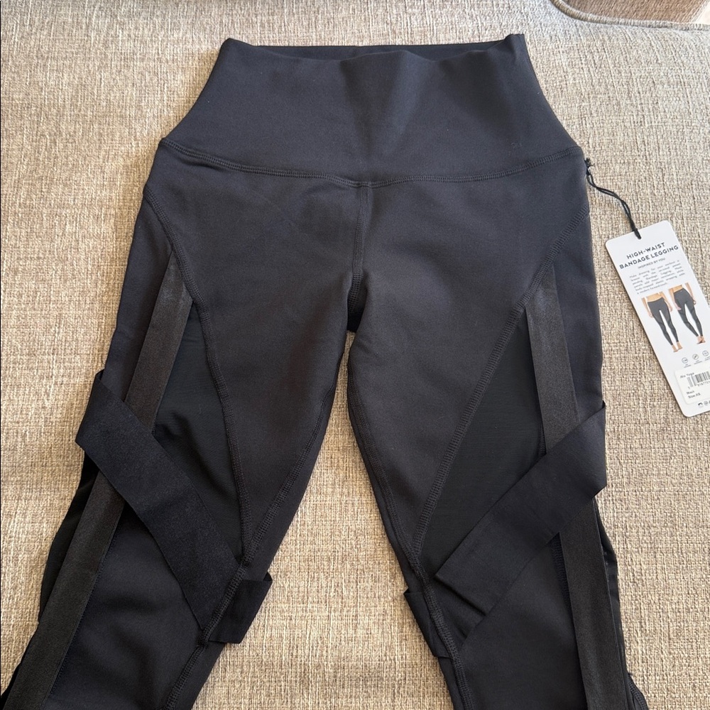 NWT Alo High-waist Bandage Legging Black , XS - Picture 8 of 14